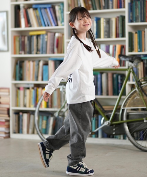 ELEMENT(エレメント)の「ELEMENT/エレメント TIMBER 3 LS YOUTH キッズ ロンT BF026-060(Tシャツ/カットソー・キッズ・ホワイト×ブラック/ブラック×ホワイト/ブルー系その他・130cm/140cm/150cm/160cm)」の8枚目の写真