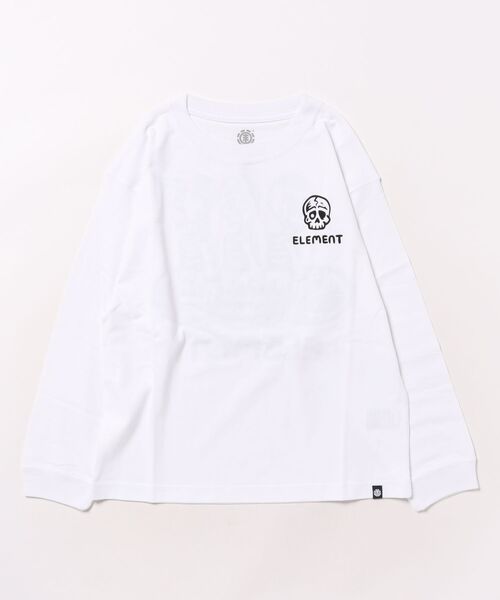 ELEMENT(エレメント)の「ELEMENT/エレメント TIMBER 3 LS YOUTH キッズ ロンT BF026-060(Tシャツ/カットソー・キッズ・ホワイト×ブラック/ブラック×ホワイト/ブルー系その他・130cm/140cm/150cm/160cm)」の20枚目の写真