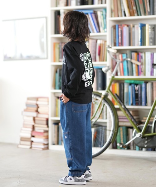 ELEMENT(エレメント)の「ELEMENT/エレメント TIMBER 3 LS YOUTH キッズ ロンT BF026-060(Tシャツ/カットソー・キッズ・ホワイト×ブラック/ブラック×ホワイト/ブルー系その他・130cm/140cm/150cm/160cm)」の14枚目の写真