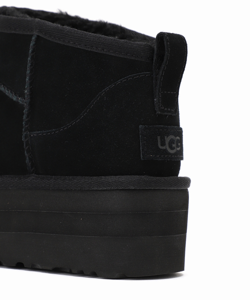 UGG（アグ）の「《追加》【UGG/アグ】CLASSIC ULTRA MINI PLATFORM：1135092（その他シューズ・レディース・ブラック/キャメル・25cm/23cm/24cm）」の19枚目の写真