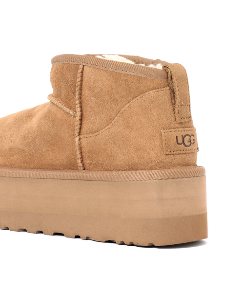 UGG（アグ）の「《追加》【UGG/アグ】CLASSIC ULTRA MINI PLATFORM：1135092（その他シューズ・レディース・ブラック/キャメル・25cm/23cm/24cm）」の8枚目の写真