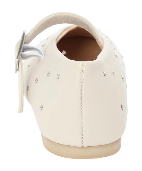 Te chichi TERRASSE（テチチテラス）の「スタッズバレエシューズ《2025autumn catalog item》（その他シューズ・レディース・オフホワイト/シルバー/ブラック・L/M）」の8枚目の写真