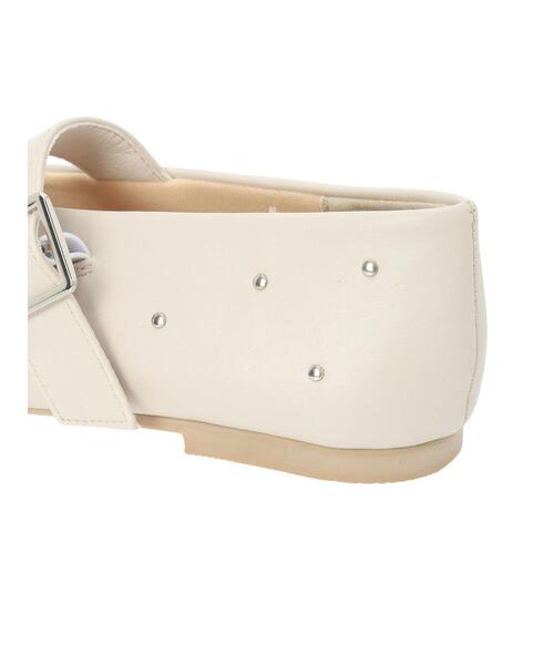 Te chichi TERRASSE（テチチテラス）の「スタッズバレエシューズ《2025autumn catalog item》（その他シューズ・レディース・オフホワイト/シルバー/ブラック・L/M）」の11枚目の写真