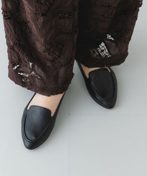 RODE SKO(ロデスコ)の「『WEB限定』『MADE IN JAPAN』やわらかスリッポン(スリッポン・レディース・ブラック/ゴールド系その他/ブラウン・36/39/38/37)」の5枚目の写真