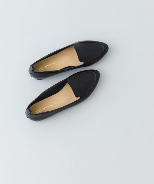 RODE SKO(ロデスコ)の「『WEB限定』『MADE IN JAPAN』やわらかスリッポン(スリッポン・レディース・ブラック/ゴールド系その他/ブラウン・36/39/38/37)」の14枚目の写真