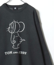 Tom and Jerry/トムとジェリー オーバーサイズ ジャガード刺繍ニット レディース メンズ