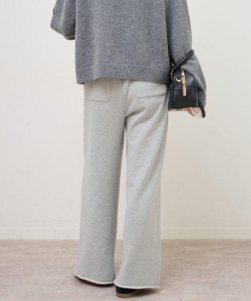 JOURNAL STANDARD relume(ジャーナルスタンダード レリューム)の「《追加12 / 新色》ワイドスウェットパンツ(スウェットパンツ・レディース・ブラウン/グレー/オートミール・FREE)」の10枚目の写真