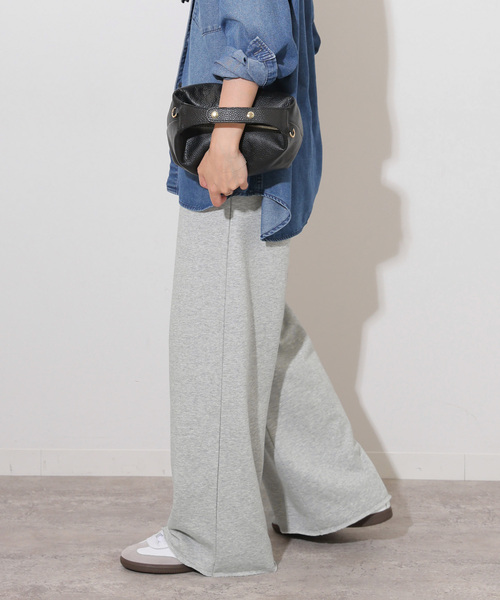 JOURNAL STANDARD relume(ジャーナルスタンダード レリューム)の「《追加12 / 新色》ワイドスウェットパンツ(スウェットパンツ・レディース・ブラウン/グレー/オートミール・FREE)」の17枚目の写真