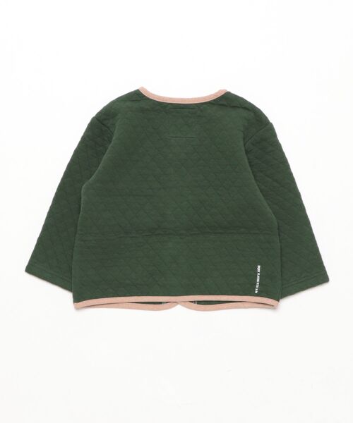 RAGMART（ラグマート）の「ニットキルトジャケット（その他アウター・キッズ・グレー/グリーン・130cm/100cm/110cm/120cm）」の3枚目の写真