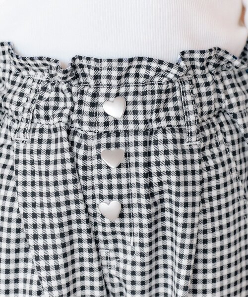 apres les cours（アプレレクール）の「【ストレート】ハートポケットきゅんパンツ_ジュニア対応（その他パンツ・キッズ・ブルー/チェック/ピンク・100/80/110/90/130/140/120）」の11枚目の写真