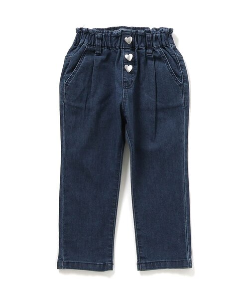 apres les cours（アプレレクール）の「【ストレート】ハートポケットきゅんパンツ_ジュニア対応（その他パンツ・キッズ・ブルー/チェック/ピンク・100/80/110/90/130/140/120）」の19枚目の写真