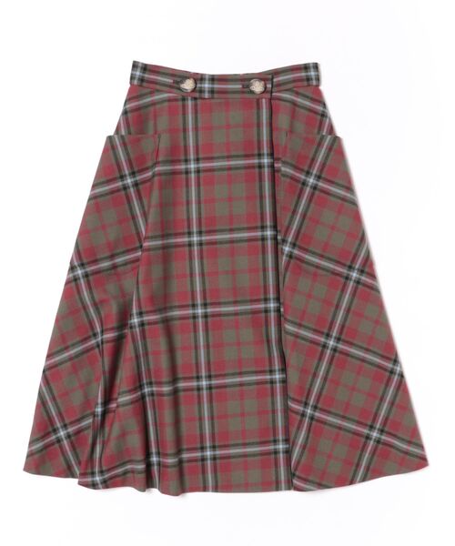 Vivienne Westwood チェック柄プリーツスカート 1 Vivienne Westwood RedLabel ヴィヴィアンウエストウッドレッド
