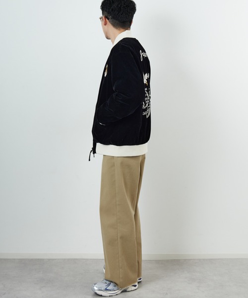 WEB限定】[TAION/タイオン] リバーシブル スカジャン ダウンジャケット