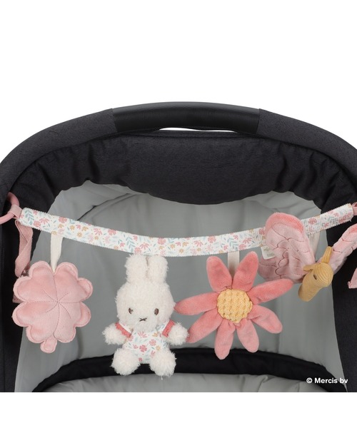 DADWAY(ダッドウェイ)の「miffy x Little Dutch ストローラートイ(ベビーカー/ベビーカー用品・キッズ・サックスブルー/ピンク・ONE SIZE)」の7枚目の写真