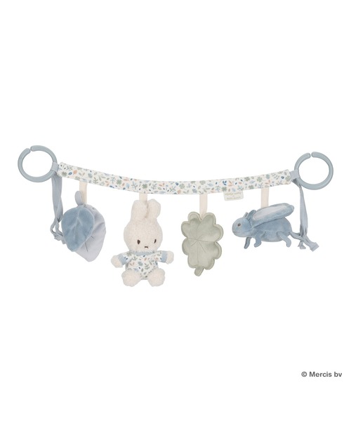 DADWAY(ダッドウェイ)の「miffy x Little Dutch ストローラートイ(ベビーカー/ベビーカー用品・キッズ・サックスブルー/ピンク・ONE SIZE)」の10枚目の写真