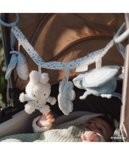 DADWAY(ダッドウェイ)の「miffy x Little Dutch ストローラートイ(ベビーカー/ベビーカー用品・キッズ・サックスブルー/ピンク・ONE SIZE)」の11枚目の写真