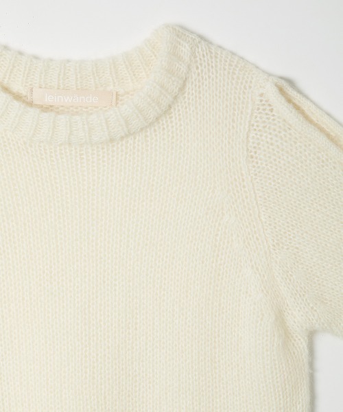 leinwande（ラインヴァンド）の「Open Cable Sweater（ニット/セーター・レディース・ホワイト/ブラック/グレー/ブルー・ONE SIZE）」の6枚目の写真