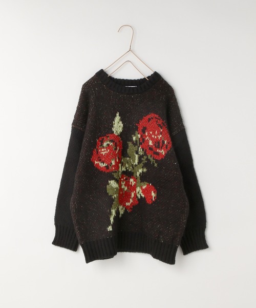 LOWRYS FARM（ローリーズファーム）の「アソートガラニットプルオーバー　 591608（ニット/セーター・キッズ・ブラック/ブラック×ホワイト・150cm/130cm/110cm）」の19枚目の写真