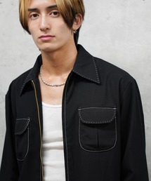 J.C.PENNEY（ジェーシーペニー）の「PENNEY'S / ペニーズ ROCKABILLY JACKET ロカビリージャケット ショートブルゾン（ブルゾン）」