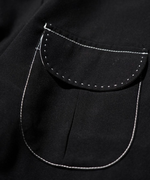 PENNEYS(ぺニーズ)の「PENNEY'S / ペニーズ ROCKABILLY JACKET ロカビリージャケット ショートブルゾン(ブルゾン・メンズ・ブラック/ブラック×ホワイト・MEDIUM/LARGE)」の14枚目の写真