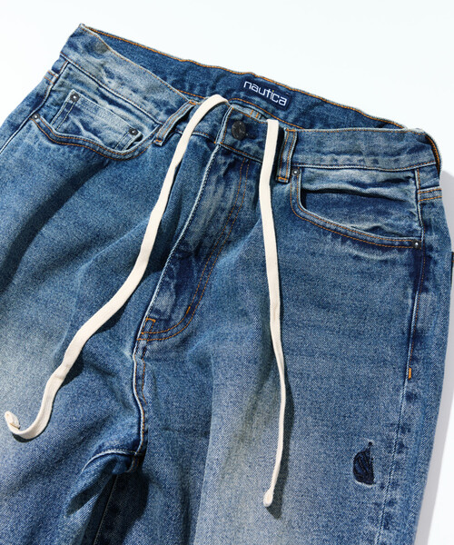 NAUTICA（ノーティカ）の「NAUTICA/ノーティカ ヴィンテージ加工 バギーシルエット デニムパンツ（デニムパンツ・メンズ・ブラック/ネイビー/ブラウン・MEDIUM/LARGE/X-LARGE）」の15枚目の写真