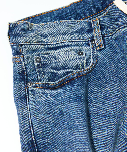 NAUTICA（ノーティカ）の「NAUTICA/ノーティカ ヴィンテージ加工 バギーシルエット デニムパンツ（デニムパンツ・メンズ・ブラック/ネイビー/ブラウン・MEDIUM/LARGE/X-LARGE）」の11枚目の写真
