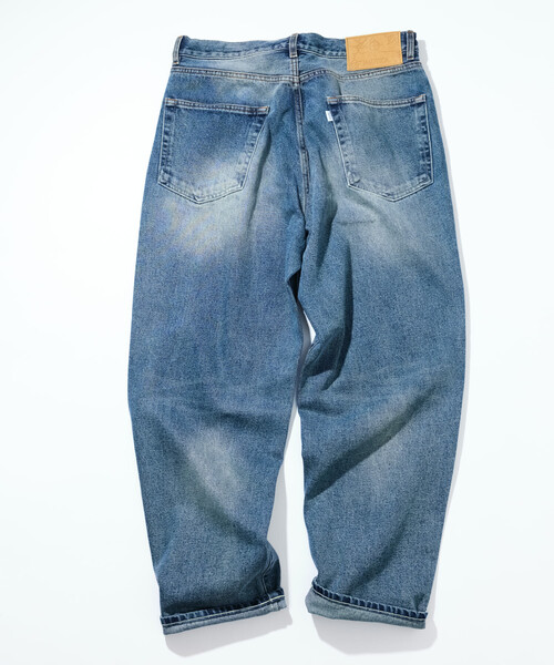 NAUTICA（ノーティカ）の「NAUTICA/ノーティカ ヴィンテージ加工 バギーシルエット デニムパンツ（デニムパンツ・メンズ・ブラック/ネイビー/ブラウン・MEDIUM/LARGE/X-LARGE）」の5枚目の写真