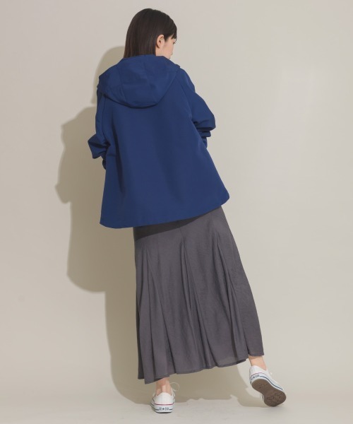 OMNES(オムネス)の「撥水加工ジップアップマウンテンパーカージャケット(マウンテンパーカー・レディース・ベージュ/ネイビー/ブラック/カーキ・FREE)」の18枚目の写真