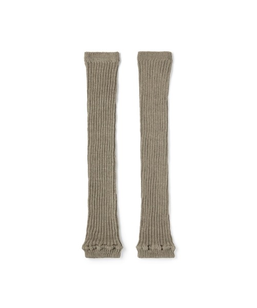 無印良品(ムジルシリョウヒン)の「あったか綿 手にも使える レッグウォーマー(ウール入り)(レッグウォーマー・レディース・ダークネイビー/バーガンディー/グレー/ブラウン系/アイボリー/ブラック・FREE)」の4枚目の写真