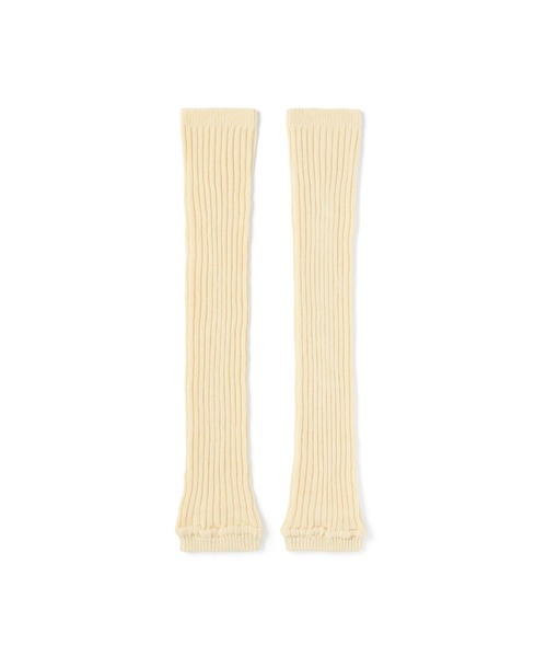 無印良品(ムジルシリョウヒン)の「あったか綿 手にも使える レッグウォーマー(ウール入り)(レッグウォーマー・レディース・ダークネイビー/バーガンディー/グレー/ブラウン系/アイボリー/ブラック・FREE)」の2枚目の写真