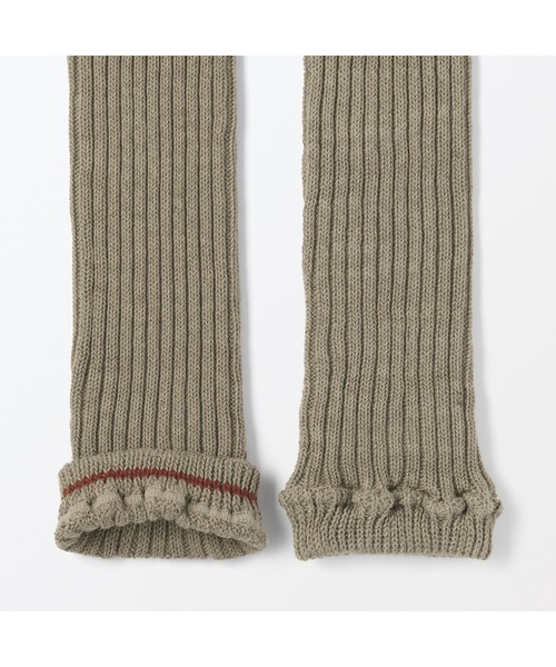 無印良品(ムジルシリョウヒン)の「あったか綿 手にも使える レッグウォーマー(ウール入り)(レッグウォーマー・レディース・ダークネイビー/バーガンディー/グレー/ブラウン系/アイボリー/ブラック・FREE)」の21枚目の写真