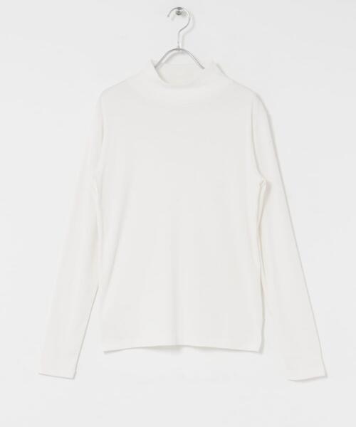 URBAN RESEARCH Sonny Label（アーバンリサーチサニーレーベル）の「『UR TECH』蓄熱ハイネックプルオーバー（Tシャツ/カットソー・レディース・チャコールグレー/オフホワイト/ブラック・FREE）」の16枚目の写真