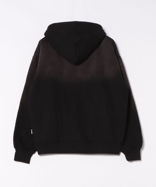 THRASHER（スラッシャー）の「【THRASHER / スラッシャー】アップリケジップパーカー ヴィンテージライク 裏起毛 ヘビーウェイト フーディー マグロゴ（パーカー・メンズ・ブラック・LARGE/X-LARGE/MEDIUM）」の2枚目の写真