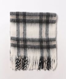 ankoROCK（アンコロック）の「an meets zakka ふわふわファータッチチェック大判マフラー(42cm×200cm)（マフラー）」