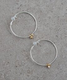 DISCOAT（ディスコート）の「【GOLDY】マルチプチチャームフープイヤリング（イヤリング）」