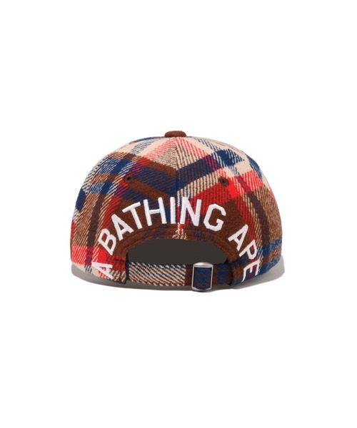 BAPE CHECK PANEL CAP（キャップ）｜A BATHING APE（アベイシング
