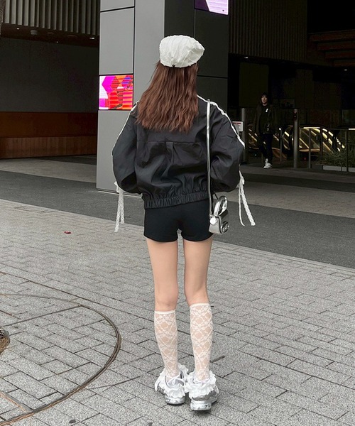 Flugge(フラッジー)の「レースリボンブルゾン(ブルゾン・レディース・マルチ/ブラック・FREE)」の14枚目の写真