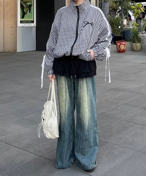 Flugge(フラッジー)の「レースリボンブルゾン(ブルゾン・レディース・マルチ/ブラック・FREE)」の17枚目の写真