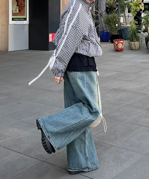 セール】レースリボンブルゾン（ブルゾン）｜Flugge（フラッジー）の