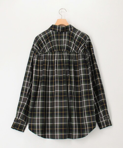 MICO COULIER(ミコクリエ)の「コットンテンセルチェックブラウス(シャツ/ブラウス・レディース・オレンジ系その他/グリーン系その他・38)」の19枚目の写真
