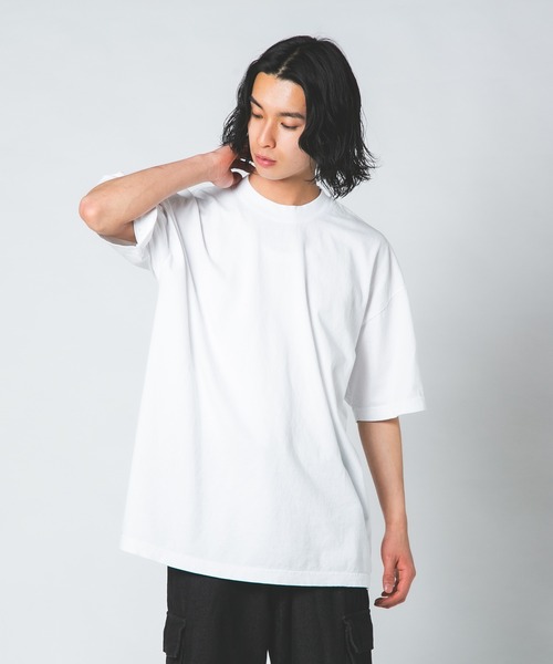 LOS ANGELES APPAREL(ロサンゼルスアパレル)の「【LOS ANGELES APPAREL/ロサンゼルスアパレル】1801GD 6.5oz ガーメントダイ クルーネックTシャツ(Tシャツ/カットソー・メンズ・チャコールグレー/ブラック/ホワイト/ゴールド・X-LARGE/MEDIUM/LARGE)」の14枚目の写真