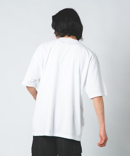LOS ANGELES APPAREL(ロサンゼルスアパレル)の「【LOS ANGELES APPAREL/ロサンゼルスアパレル】1801GD 6.5oz ガーメントダイ クルーネックTシャツ(Tシャツ/カットソー・メンズ・チャコールグレー/ブラック/ホワイト/ゴールド・X-LARGE/MEDIUM/LARGE)」の11枚目の写真