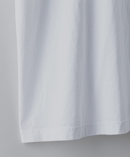 LOS ANGELES APPAREL(ロサンゼルスアパレル)の「【LOS ANGELES APPAREL/ロサンゼルスアパレル】1801GD 6.5oz ガーメントダイ クルーネックTシャツ(Tシャツ/カットソー・メンズ・チャコールグレー/ブラック/ホワイト/ゴールド・X-LARGE/MEDIUM/LARGE)」の6枚目の写真