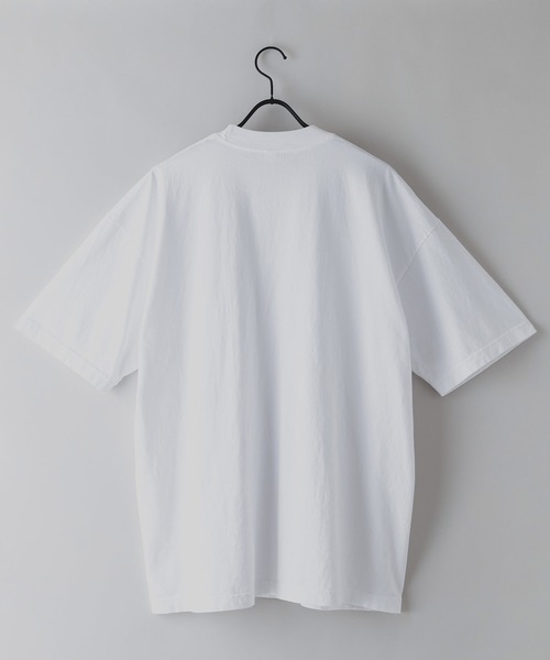 LOS ANGELES APPAREL(ロサンゼルスアパレル)の「【LOS ANGELES APPAREL/ロサンゼルスアパレル】1801GD 6.5oz ガーメントダイ クルーネックTシャツ(Tシャツ/カットソー・メンズ・チャコールグレー/ブラック/ホワイト/ゴールド・X-LARGE/MEDIUM/LARGE)」の5枚目の写真