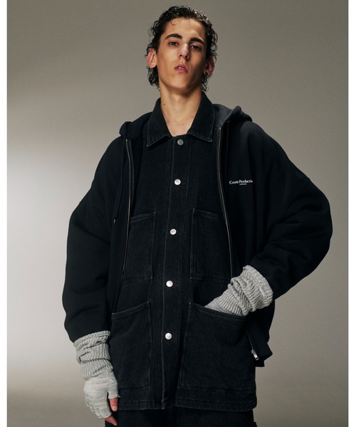 COOTIE PRODUCTIONS（クーティープロダクションズ）の「Sulfur Dyed Exaggerated Twill Painter Pants（その他パンツ・メンズ・スミクロ・SMALL/X-LARGE/MEDIUM/LARGE）」の3枚目の写真