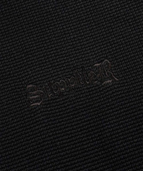 SUPPLIER（サプライヤー）の「A'GEM/9 × .kom 『SUPPLIER/サプライヤー』 Cross Leather Patch Thermal Zip Hoodie/クロスレザーパッチ サーマル ジップアップパーカー（パーカー・メンズ・ベージュ/ブラック・XL/L/M）」の11枚目の写真