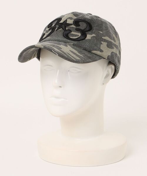 3.3 Field Trip （3.3フィールドトリップ）の「3.3 Field Trip／カモフラデザインCAP（キャップ・レディース・グレー/カーキ・0）」の18枚目の写真