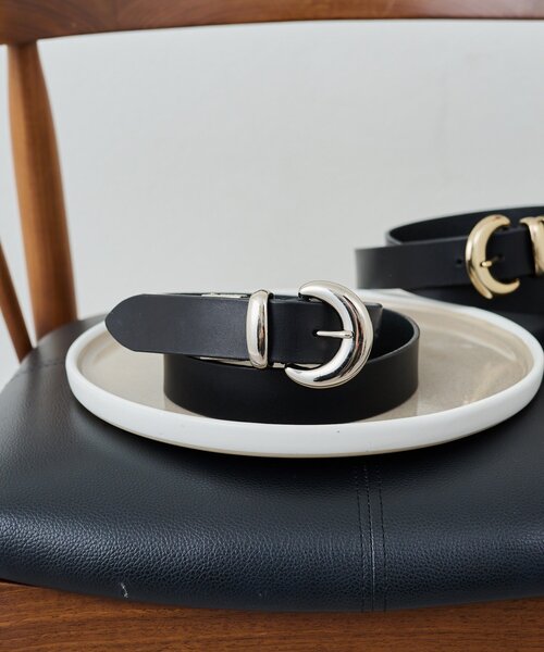 GALLARDAGALANTE（ガリャルダガランテ）の「【SACHIKOコラボ】【オーダーメイドベルト】ラウンドバックルフリーベルト（ベルト・レディース・シルバー/ゴールド・FREE）」の3枚目の写真