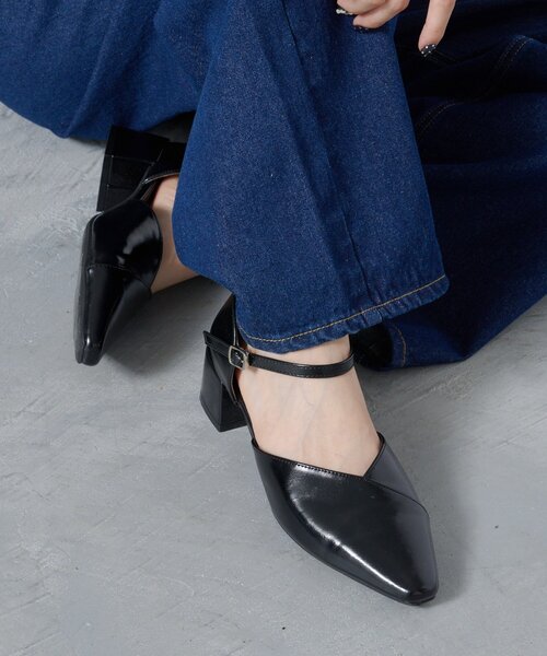 クロスストラップパンプス（パンプス）｜Kastane（カスタネ）の