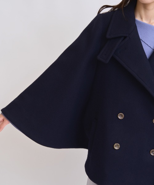 セール】ケープミドルウールコート（その他アウター）｜NOELA（ノエラ
